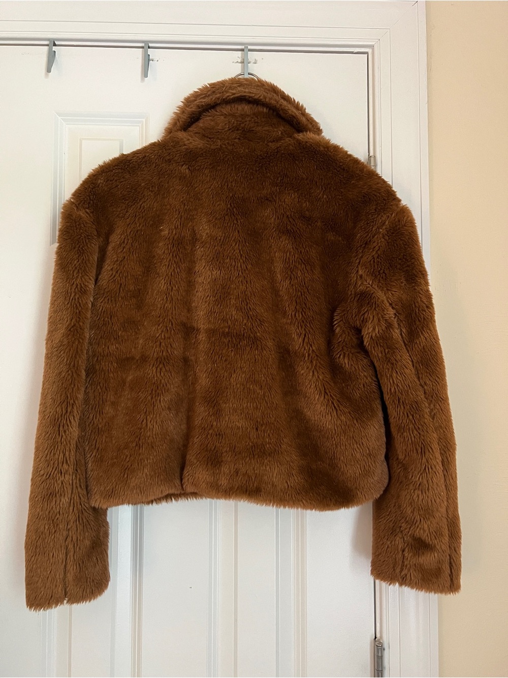 Free People Mena Jacket in Rich Brown-XS - Picture 3 of 6